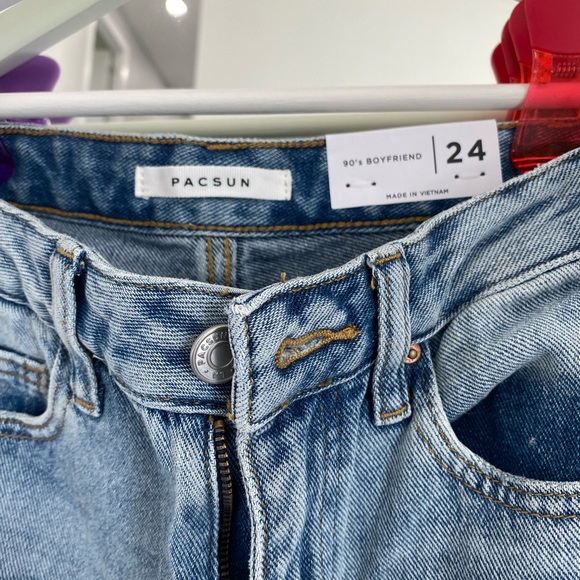 PacSun sold out side slit jeans Size 24 NWT - Picture 4 of 5